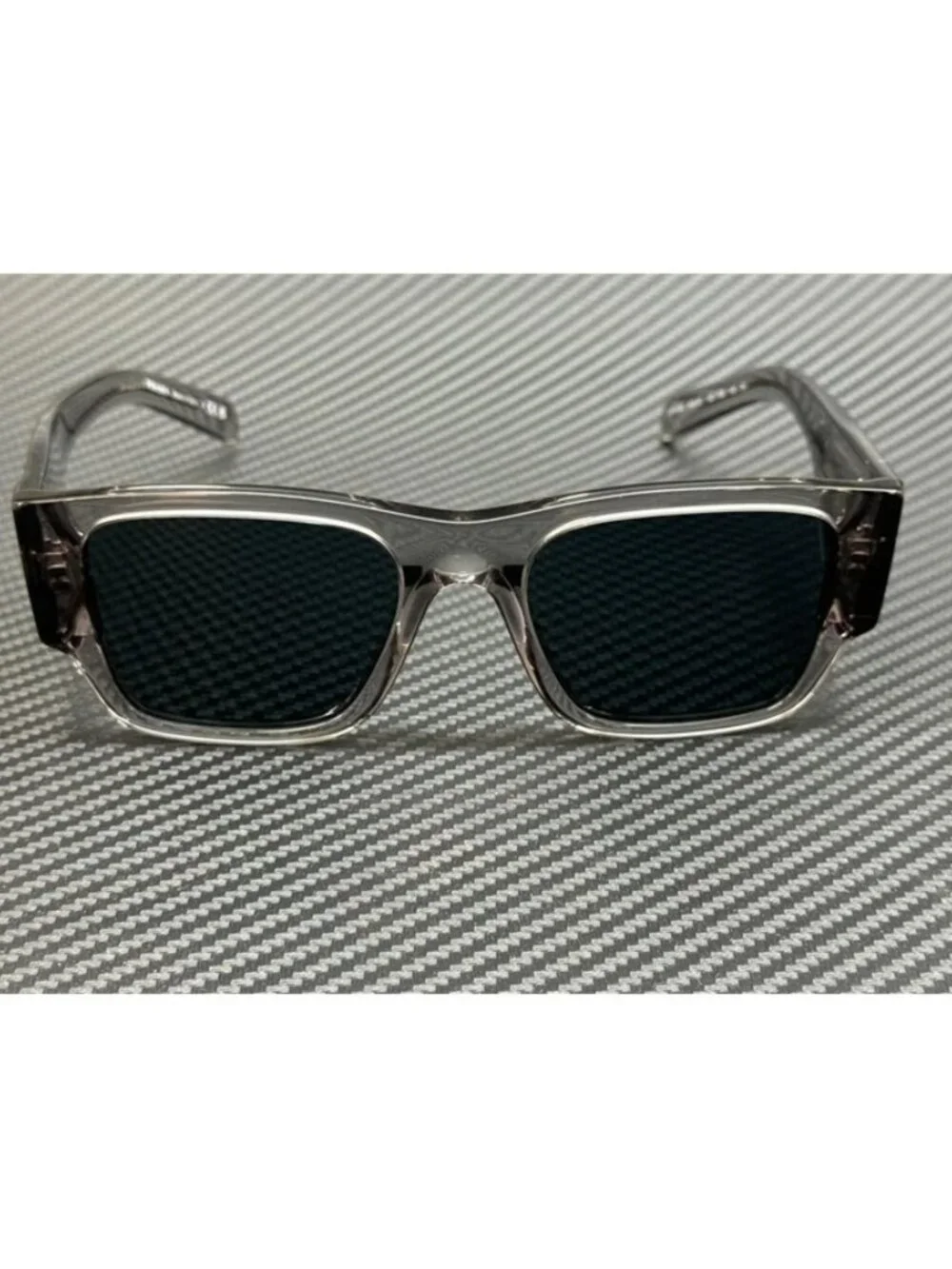 New PRADA Men Transparent Asphalt Sunglasses 54-20-140